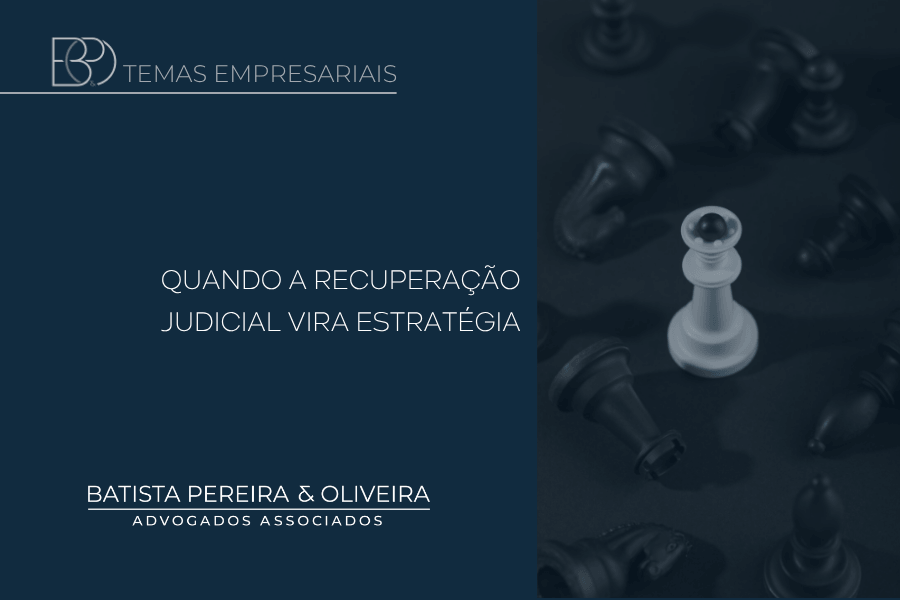 Quando a recuperação judicial vira estratégia